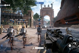 create unreal engine multiplayer game, unreal engine 5 game, ue4 game prototype