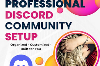 build and organize a professional discord community