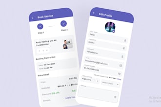 develop react and node js mobile app on demand handyman platform