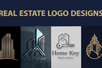 design property, realtor, real estate, or construction logo