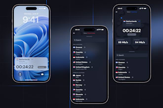 develop profitable vpn website, vpn app with secure admin panel for businesses
