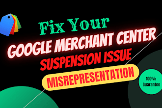 fix google merchant center suspension