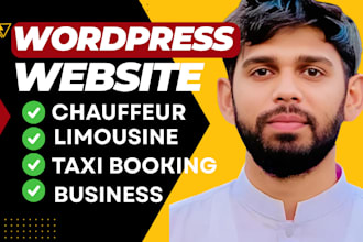 design limousine, chauffeur and taxi booking website