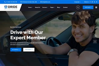 design lms educational website institute website education lms elearning website