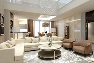 do 3d modelling, interior design and realistic 3d rendering