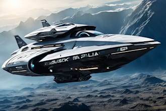 make best spaceship or futuristic vehicle design