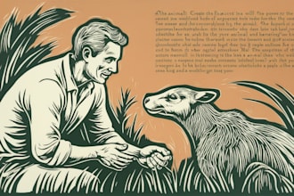 create an excellent image in the linocut style