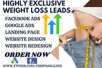 generate weight loss leads health and fitness peptide semaglutide website