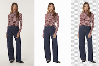 25 image clipping path completed in just 1 hour