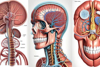 do medical, scientific and biology illustrations for you