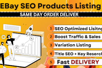 ebay listing, ebay product listing, ebay product upload, ebay product lister