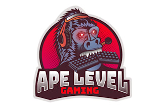 design high quality gaming company logo