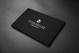 design a professional business card with 3d mock up