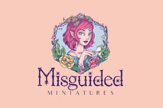design inspired small printing business logo
