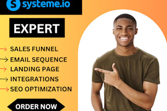 design systeme io sales funnel landing page systeme clicksfunnel gohighlevel