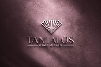 do minimalist luxury jewelry logo design elegant, timeless