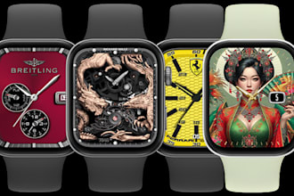 make watch face for garmin, huawei, samsung, wear os