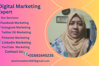 provide social media management and digital marketing services