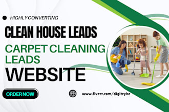 generate quality clean house leads commercial cleaning, carpet cleaning leads