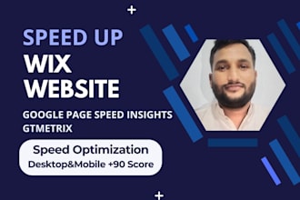 speed up wix website and fix core web vitals for  pagespeed insights gtmetrix