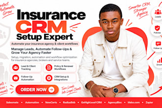 salesmate automation nowcerts radiusbob gohighlevel CRM agencybloc make zapier