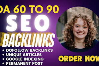 create excellent da 70 tf 25 SEO backlinks