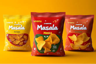 do potato chips, chili, snacks, product label design