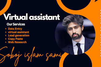 do data entry, web research, copy pest, data mining expert