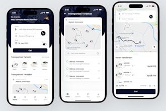 build bus booking app, ticket booking app, flight booking app, event booking app