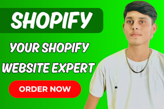 automated shopify store , dropshipping store or shopify website