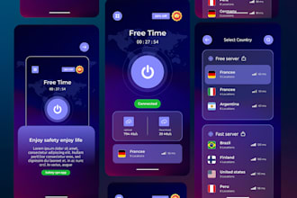 develop vpn app, vpn server, admob ads, openvpn with admin panel