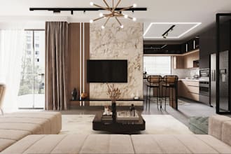 create 3d residential design,3d interior and exterior, render 3d,walkthrough,cgi