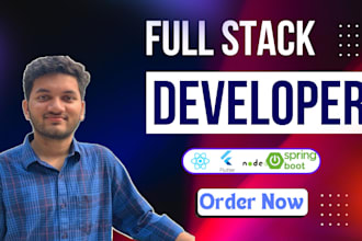 do website development as full stack developer and website design nodejs reactjs