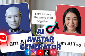 create ultra realistic ai avatar spokesperson video and animated cartoon avatar