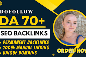 create dofollow, permanent seo backlinks to boost your ranking