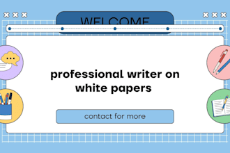write professional technical white papers