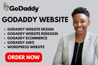 godaddy website design godaddy website redesign, godaddy airo, godaddy ecommerce
