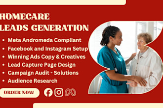 home care leads health care lead home care website health care website logo