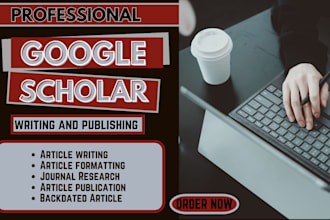 write and publish google scholar article, increase journals citations
