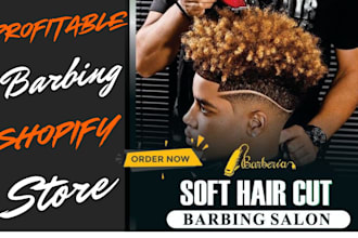 haircut shopify store barbing saloon shopify store barbing saloon website design
