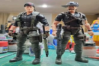 do 3d articulated action figure, funko pop,3d action figure for 3d printing, stl