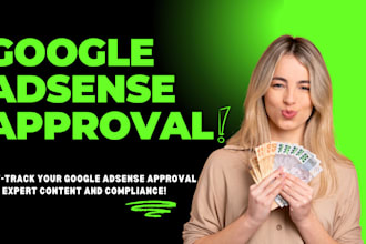 get 50 unique articles for google adsense approval