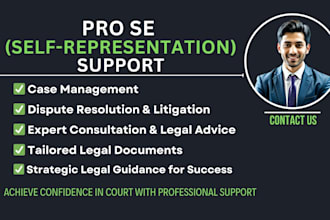 be your online lawyer, legal adviser,reviewer and case documents writer