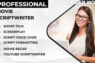 youtube scriptwriting voiceover screenplay editing formatting for tv film