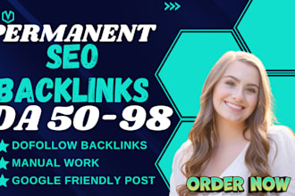 create permanent dofollow high da backlinks on unique referring domains