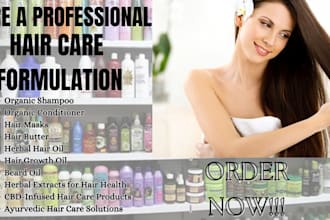 formulate hair care natural products
