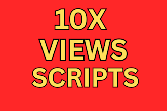 write viral youtube video scripts