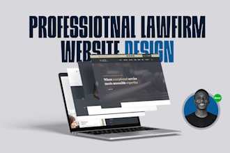 design a professional law firm, political campaign, and notary website