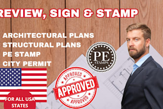 florida california stamp, floor plan architecture plans, city permit mep takeoff