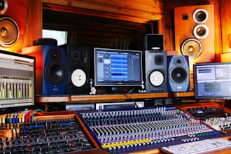 be your audio engineer for song editing, mixing and mastering of your song